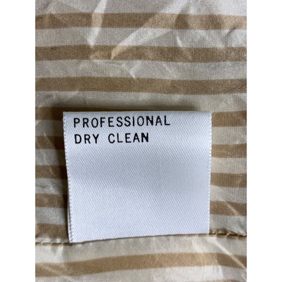 VTG St. John Sport Women's Gold Jacket Small Zip Italy Pockets Lined GUC 7346 - Picture 2 of 12